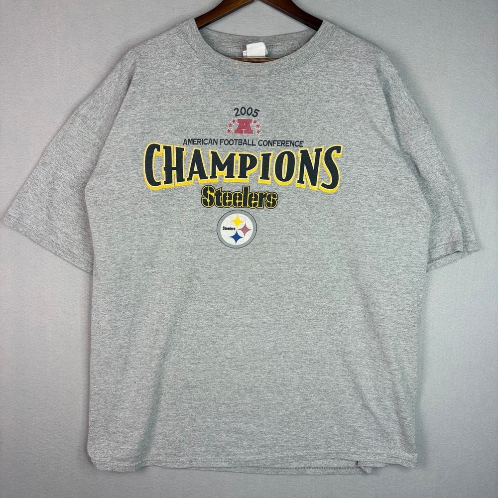 Vintage Pittsburgh Steelers 2005 NFL Champions Tee Shirt